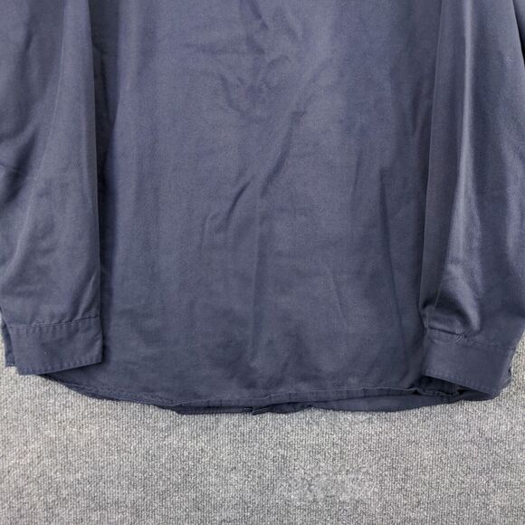 Blue Generation Mens Button Front Shirt Blue 2XL Embroidered Subaru Logo - Picture 9 of 15